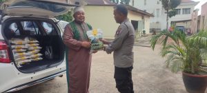Polsek Sei Beduk Berikan Bantuan Sosial Kepada Panti Asuhan Islahul Ummah