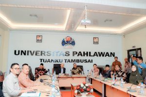 Silaturahmi PJ Bupati Kampar Bersama Prof Amir Lutfi Terkait Pembangunan Sentra UMKM.