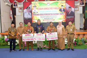 RSUD Bangkinang Juara I  Lomba Inovasi yang diselenggarakan Bappeda Kampar