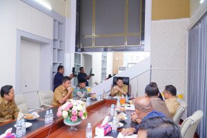 Soal Sengketa Lahan, Pj Bupati Terima Audiensi Tokoh Masyarakat dan Ninik Mamak Kepau Jaya.
