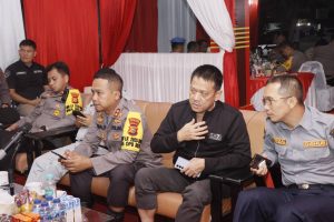 Suasana Aman Pergantian Tahun 2024, Pj Bupati Kampar  Ikuti Zoom Meeting Bersama Kapolri dan Panglima TNI