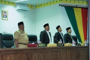Plh Sekda Yusri Hadiri Rapat Paripurna Masa Sidang II Tahun 2024 terkait Laporan Reses Anggota DPRD Kampar