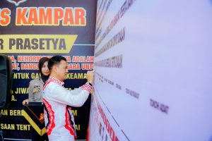 Tandatangi Naskah Deklarasi Tertib Berlalulintas, Ini Harapan Hambali