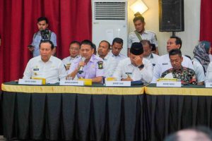 Rapat Koordinasi Soal Konflik Lahan, Pj Bupati Kampar ;  Setiap Perusahaan Harus Melakukan Rekonsiliasi Data IUP Dan HGU.