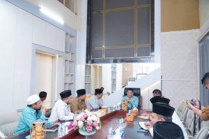 PJ Bupati Hambali Terima Audiensi Pimpinan Masjid Islamic Center dan Ormas Islam Kabupaten Kampar.