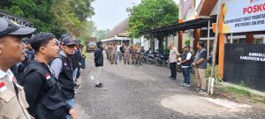 Bawaslu Kampar Apel Siaga Bersama Satpol PP, Masa Tenang Pemilu 2024 dan Tertibkan APK