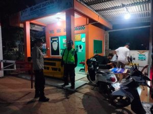 Patroli Cipkon Polsek Sungai Beduk, Cegah Aksi Kejahatan Dan Sampaikan Himbauan Kamtibmas