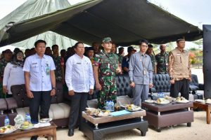 PJ Bupati diwakili Kadisbunnakeswan Ikut Menanam Pohon Bersama Pangdam BB.