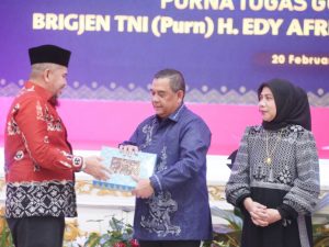 PJ Bupati diwakili Staf Ahli Bupati Kampar Hadiri Purna Tugas Gubernur Riau Edy Natar