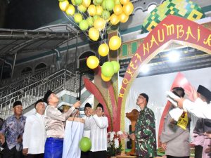 PJ Bupati Kampar diwakili Kadis Perpustakaan buka MTQ Ke-III Tahun 2024 Desa Naumbai