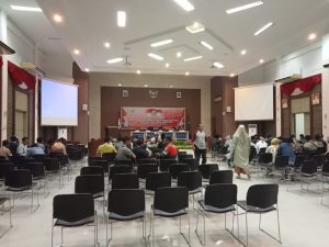 KPU Kampar Gelar Simulasi Rapat Pleno Rekapitulasi Hasil Penghitungan Perolehan Suara dan Penetapan Hasil Pemilu Tahun 2024