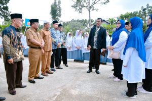 PJ Bupati diwakili Kadis Dikpora Kampar MoU SD Muhammadiyah 019 Bangkinang dan SD Muhammadiyah Kampa Full Day School