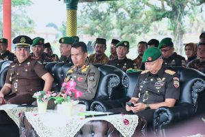 PJ Bupati Kampar diwakili Kasatpol PP hadiri Sertijab Danyonif 132/BS