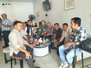 Dandim Gelar Coffee Morning Bersama Insan Pers Kampar