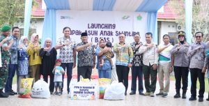 Penjabat Sekda Kampar Launching BAAS Se-Kecamatan Tapung.