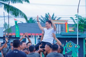 Penjabat Bupati Kampar Resmi Buka Open Turnamen Domino Dandim 0313/KPR CUP