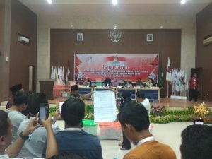 Hari Kelima Rapat Pleno, PPK Kampar Kiri Tengah Alot dan 21 Rekapitulasi Selesai