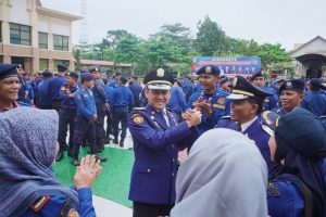 Penjabat Bupati Kampar Pimpin Apel Peringatan HUT Damkar ke 105
