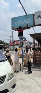 Bapenda Kampar Lakukan Penertiban Terhadap Wajib Pajak Reklame Agar Memaksimalkan Penerimaan Pajak Daerah