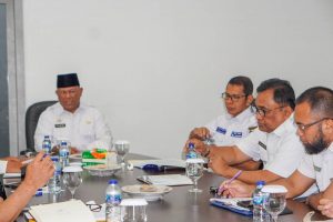 Penjabat Sekda Kampar Pimpin Rakor dan Pembahasan Rencana Penggunaan Anggaran BTT