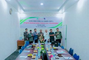 PJ Bupati diwakili Asisten II Setda Kampar  Hadiri RUPS PT. BPRS Berkah Dana Fadhillah (Perseroda)