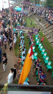 Sambut Bulan Suci Ramadhan 1445/H, Desa Persiapan Pulau Belimbing Kecamatan Kuok Adakan Kegiatan Pacu Tongkang Melawan Arus