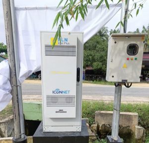 PLN Icon Plus Membangun Jaringan Iconnet di Area Blank Spot Kampar