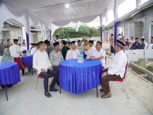 Safari Ramadhan Bersama Pj. Bupati Kampar, Danyon 132/BS Wujudkan Sinergitas Dan Silahturahmi