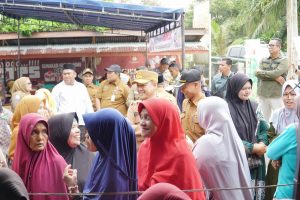 Harga Murah Untuk Masyarakat, Pemkab Kampar Gelar Lagi Operasi Pasar Sembako di Tambang.