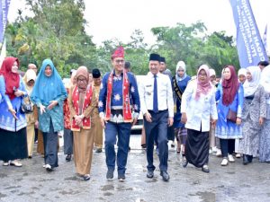 Pada Gebyar AKS Tingkat Provinsi Riau tahun 2024, Dinas Kesehatan Kampar Buka Posko Kesehatan