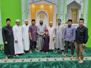 Pendiri Mesjid Ar Raudhoh Desa Teratak Buluh Muhammad Ansar : Jema’ah Mesjid Ar raudhoh Sangat Senang Dengan Kedatangan Imam Besar Dari Mesir