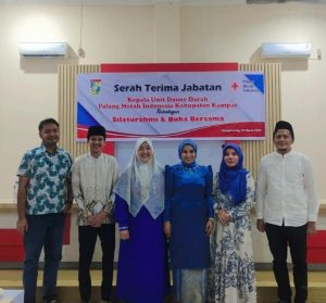 PMI Kampar Gelar Sertijab Kepala UDD dan Bukber, Ini Pesan David Davijul