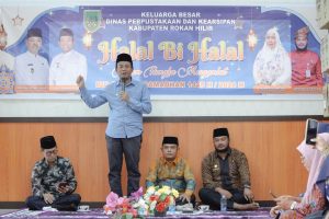 Wabup Rohil Hadiri Halal Bihalal di Dinas Perpustakaan dan Kearsipan