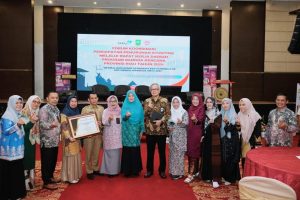 Terbaik 1 Kabupaten Kampar Raih Penghargaan Gerakan Unmeed Net di Provinsi Riau.