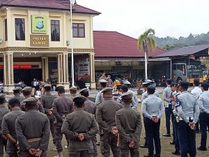 Polres Kampar Gelar Apel Pasukan Operasi Ketupat Lancang Kuning 2024