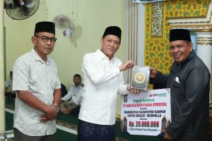 PJ Bupati Kampar Safari Ramadhan Sekaligus Terima Aspirasi Masyarakat di Mesjid Al Jihad Salo