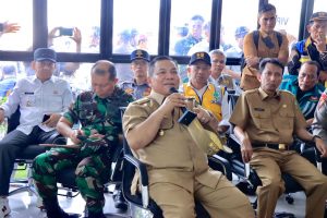 PJ Gubri dan Pj Bupati Kampar Tinjau Persiapan Ruas Tol Pekanbaru – XIII Koto Kampar