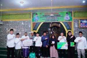 PJ Bupati dan Plh Sekda Kampar Laksanakan Safari Ramadhan Terakhir di Pulau Lawas