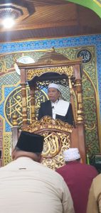 Calon Bupati Kampar Muhammad Ansor Jadi Khatib Hari Raya Idul Fitri di Kecamatan Siak Hulu