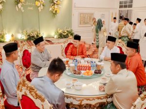 Rombongan Pj Bupati Kampar Hadiri langsung Open House  Pj Gubernur  dan Forkopimda Riau.