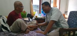 Sebagai Wujud Berbakti kepada Almarhum Orang Tuanya, Cabup Kampar Muhammad Ansar Kunjungi Sahabat Almarhum di Desa Penghidupan Kecamatan Kampar Kiri Tengah