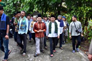 Rayo Onam Sukses digelar, Pj Bupati Kampar Lepas Peserta Ziarah Kubur Pertama di Kampung Godang