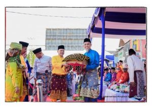 Ta’aruf MTQ Tingkat Provinsi Riau, Kafilah Kampar Tampilkan Tari Kreasi.