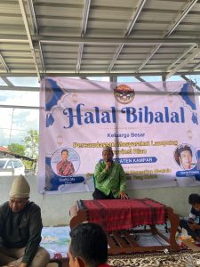 Cabub Kampar Muhammad Ansar  Adakan Halal Bihalal Sekaligus Silaturahmi Dengan Masyarakat Lampung Provinsin Riau