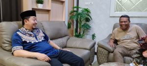 Calon Bupati Kampar Muhammad Ansor Silaturahmi Kerumah Anggota DPR RI Syahrul Aidi Ma’azat