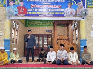 Malam Kesebelas Ramadhan, Pemkab Kampar Lakukan Safari Ramadhan Di Desa Gading Permai Kecamatan Kampar Kiri Hilir