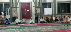 Ketua Fraksi PPP DPRD Kabupaten Kampar, H. Muhammad Ansar, S. Ag., M. Pd Hadiri Halal Bihalal Jamaah Masjid Al Ikhlas Desa Tarai Bangun Kecamatan Tambang