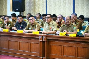 Asisten III Azwan Ikuti Rakor IPAK Dimensi Pengalaman Pada Layanan Publik Di Wilayah Riau Bersama KPK