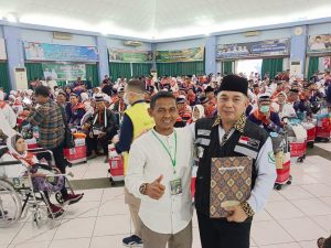 442 JCH Kampar Kloter 05 BTH, Plus 8 Petugas Telah Diberangkatkan Menuju Madinah