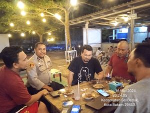 Batara Biru Polsek Sungai Beduk laksanakan patroli dan sambang dialogis berikan rasa aman, Cegah Tindak Kriminal